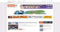 Desktop Screenshot of itaipuacusite.com.br