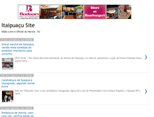 Tablet Screenshot of itaipuacusite.com.br